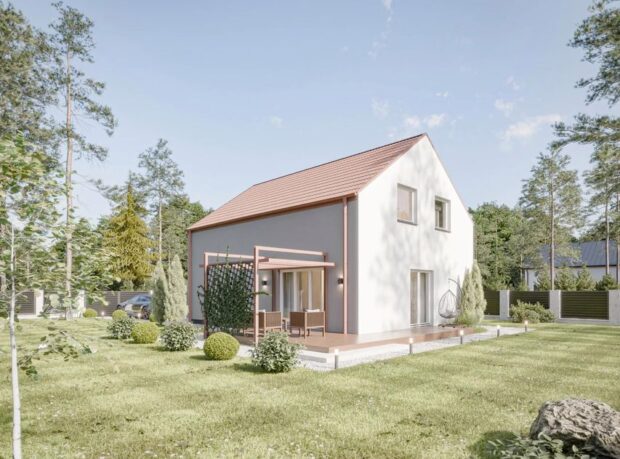 HFX1024 - 3 Dom prefabrykowany Stodoła 150A - zdjęcie 3