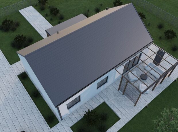 HRK1000 - 4 Dom keramzytowy Bella 90 - zdjęcie 4