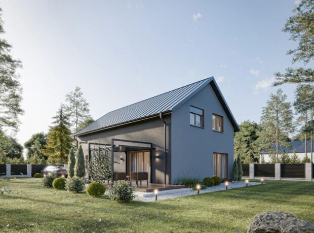 HFX1027 - 3 Dom prefabrykowany Stodoła 180A - zdjęcie 3