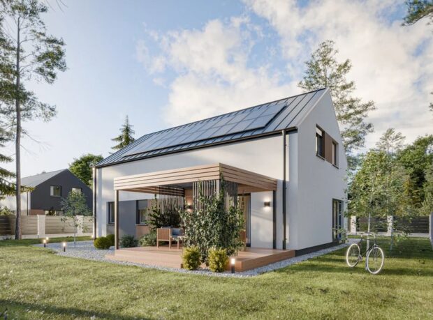 HFX1028 - 3 Dom prefabrykowany Stodoła 180B - zdjęcie 3