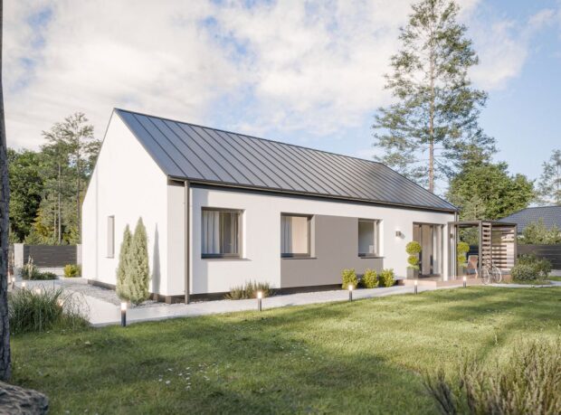 HFX1012 - 4 Dom prefabrykowany Parterowy 100E - zdjęcie 4