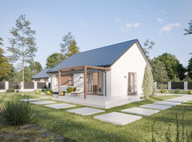 HFX1001 - 3 Dom prefabrykowany Parterowy 70B - zdjęcie 3