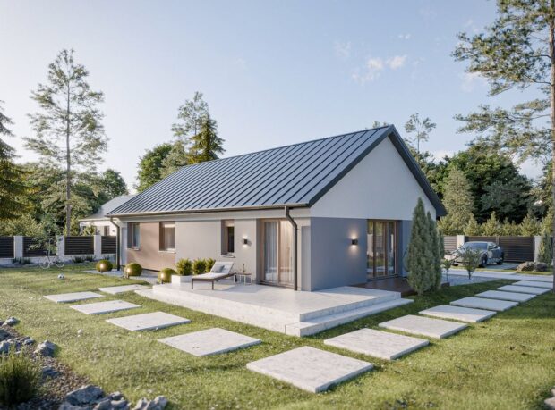 HFX1011 - 3 Dom prefabrykowany Parterowy 100D - zdjęcie 3