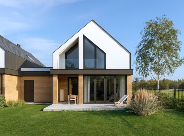 HHT1024 - 2 Dom szkieletowy Double Family Smart 140 - zdjęcie 2