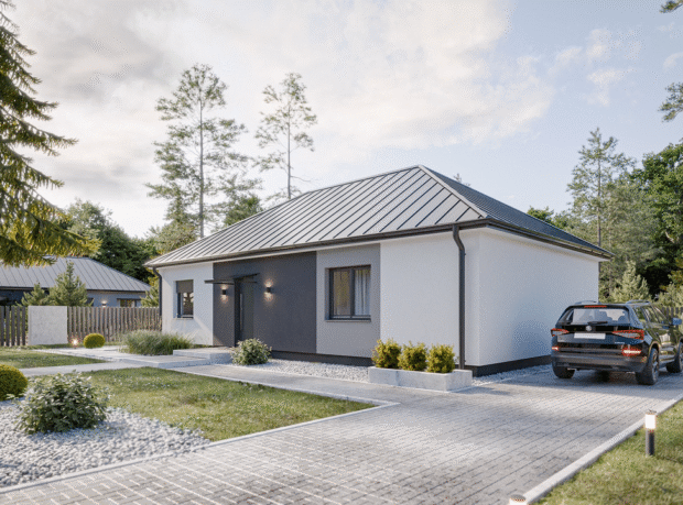 HFX1006 - 3 Dom prefabrykowany Parterowy 90B - zdjęcie 3