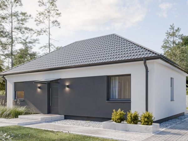 Dom prefabrykowany Parterowy 80A - zdjęcie 1