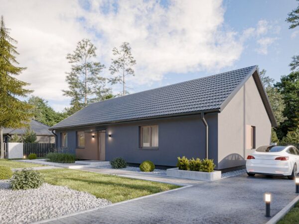 Dom prefabrykowany Parterowy 120A - zdjęcie 1