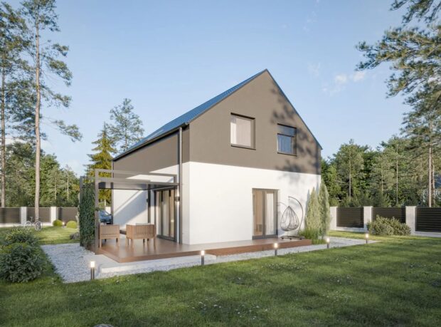 HFX1023 - 3 Dom prefabrykowany Piętrowy 130C - zdjęcie 3