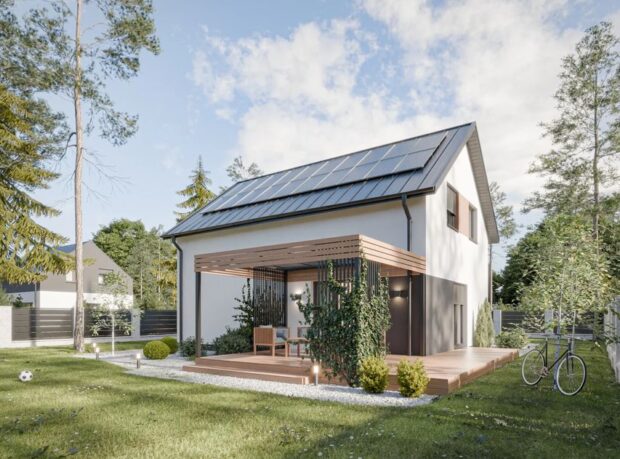 HFX1021 - 3 Dom prefabrykowany Piętrowy 130A - zdjęcie 3