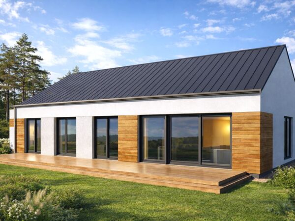 Dom prefabrykowany DH127U z garażem - zdjęcie 2