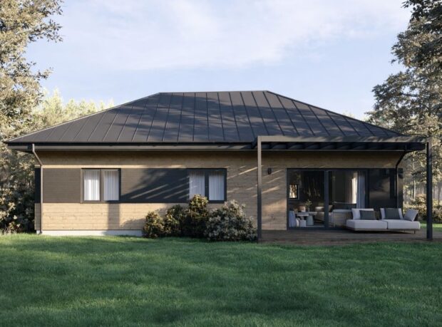 HHT1035 - 2 Dom szkieletowy Urban Smart 110 - zdjęcie 2