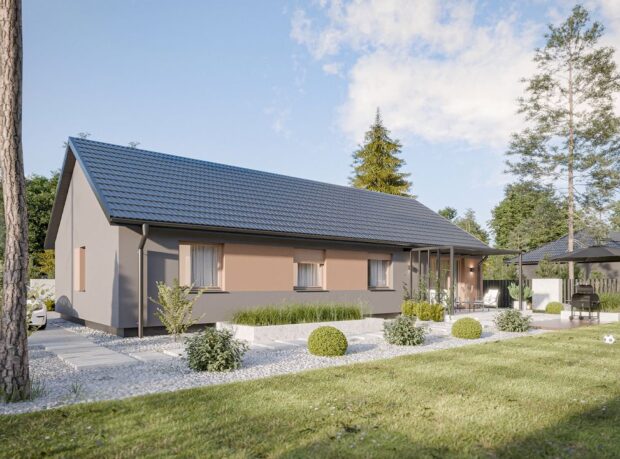 HFX1015 - 4 Dom prefabrykowany Parterowy 120A - zdjęcie 4