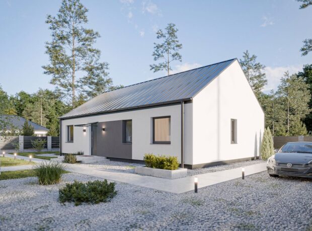 Dom prefabrykowany Parterowy 100E - zdjęcie 1