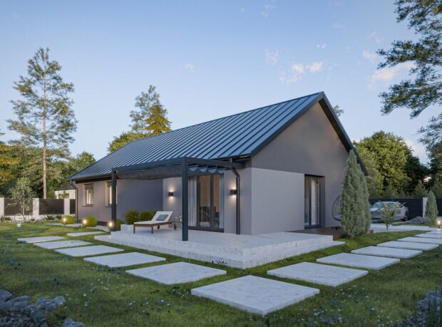 HFX1013 - 3 Dom prefabrykowany Parterowy 110B - zdjęcie 3