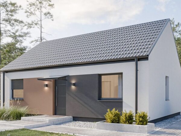 Dom prefabrykowany Parterowy 70A - zdjęcie 1