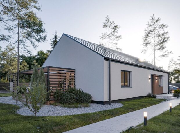 HFX1017 - 2 Dom prefabrykowany Parterowy 120C - zdjęcie 2