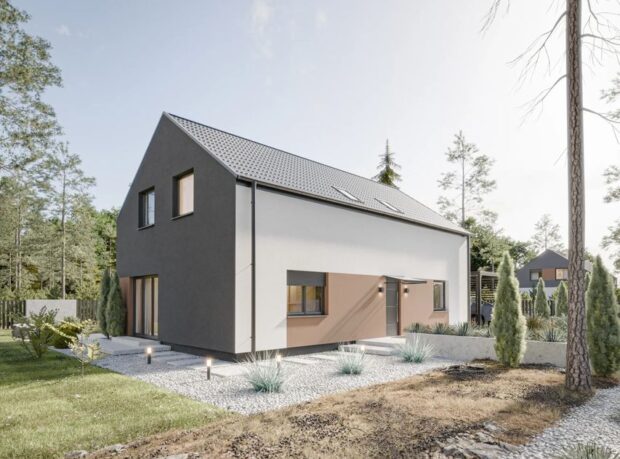 HFX1029 - 2 Dom prefabrykowany Stodoła 180C - zdjęcie 2