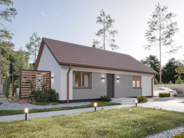 Dom prefabrykowany Parterowy 80C - zdjęcie 2