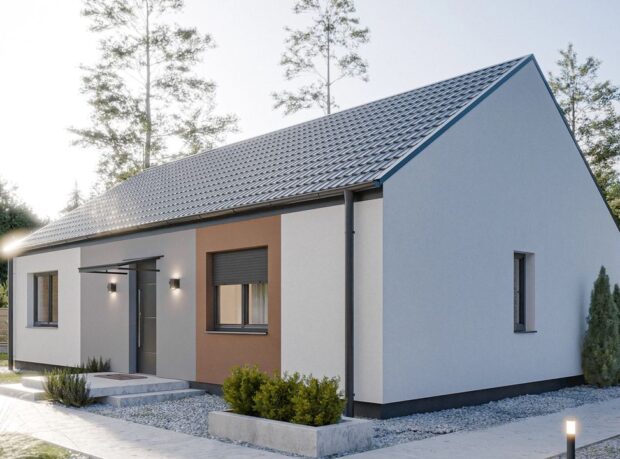 Dom prefabrykowany Parterowy 90D - zdjęcie 1
