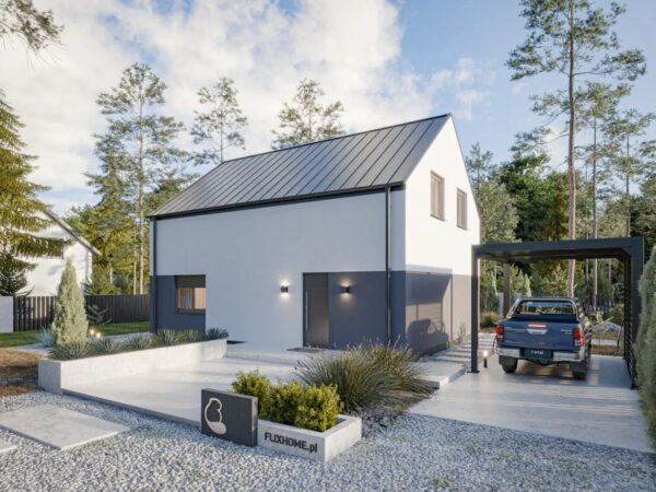 Dom prefabrykowany Piętrowy 130B - zdjęcie 1