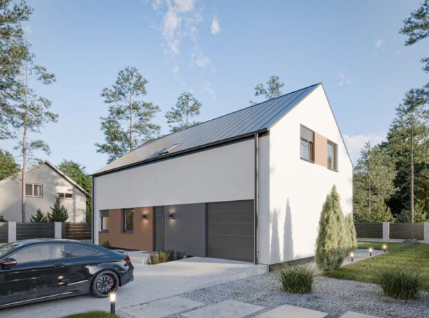 Dom prefabrykowany Stodoła 180B - zdjęcie 1