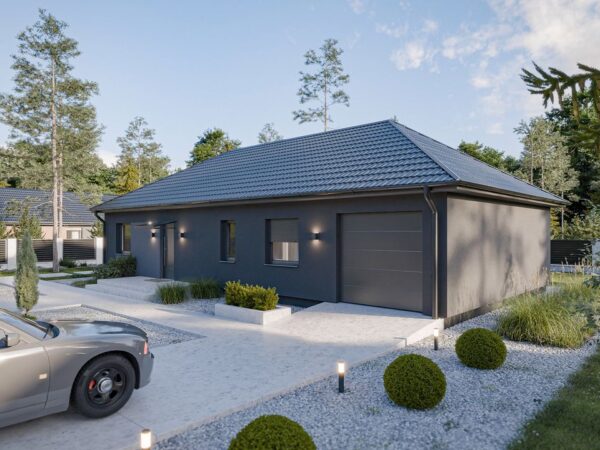 Dom prefabrykowany Parterowy 120B - zdjęcie 1