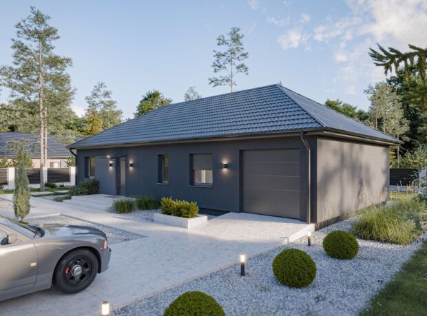 Dom prefabrykowany Parterowy 120B - zdjęcie 1