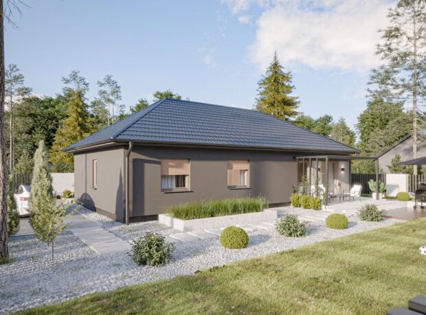 HFX1009 - 4 Dom prefabrykowany Parterowy 110A - zdjęcie 4