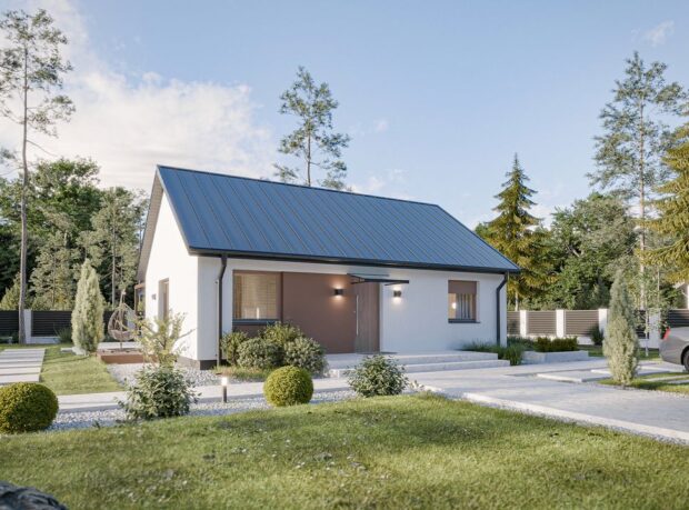 HFX1001 - 2 Dom prefabrykowany Parterowy 70B - zdjęcie 2