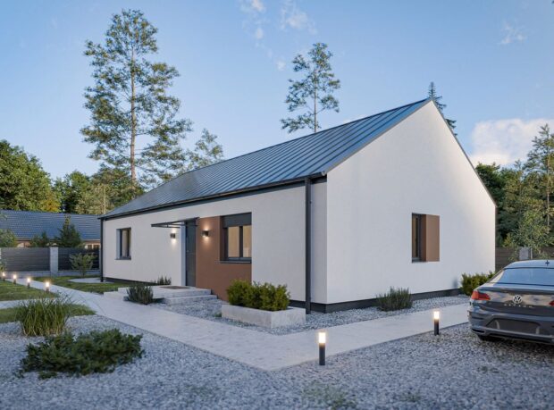 Dom prefabrykowany Parterowy 120C - zdjęcie 1