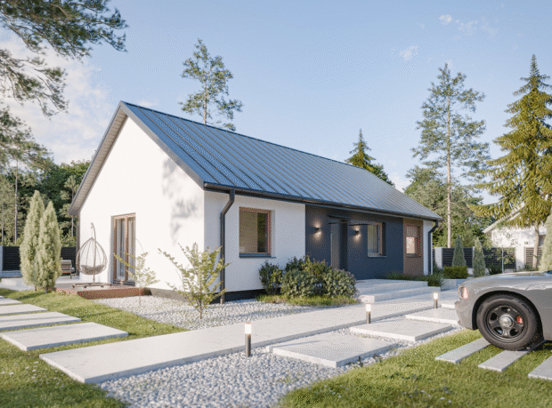 HFX1007 - 2 Dom prefabrykowany Parterowy 90C - zdjęcie 2