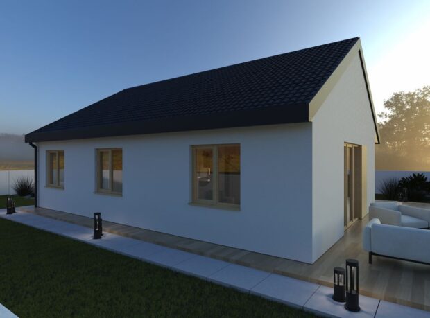 HRK1003 - 3 Dom keramzytowy Fiore 76 - zdjęcie 3