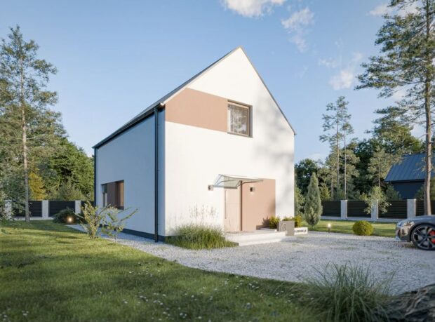 Dom prefabrykowany Piętrowy 95C - zdjęcie 1