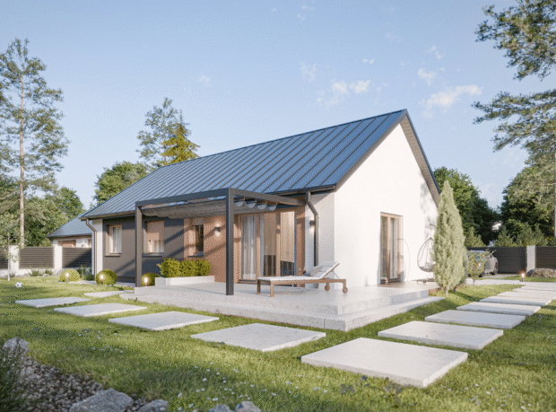 HFX1007 - 3 Dom prefabrykowany Parterowy 90C - zdjęcie 3