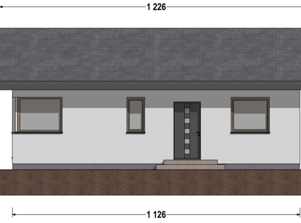 HDH1010 - 2 Dom prefabrykowany DH60 - zdjęcie 2