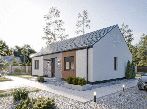 HFX1008 - 5 Dom prefabrykowany Parterowy 90D - zdjęcie 5