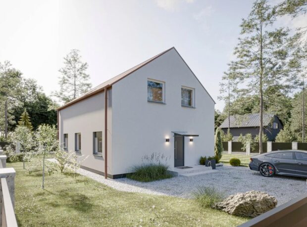 Dom prefabrykowany Stodoła 150A - zdjęcie 1