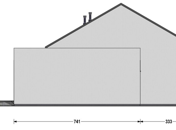 HDH1012 - 6 Dom prefabrykowany DH127U z garażem - zdjęcie 6