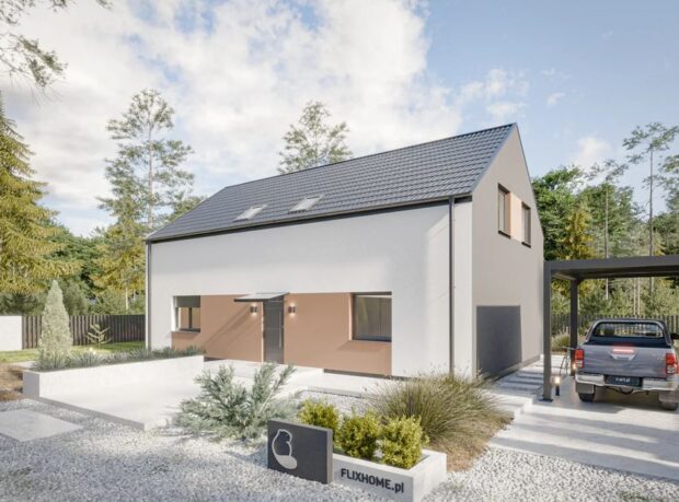 Dom prefabrykowany Stodoła 180C - zdjęcie 1