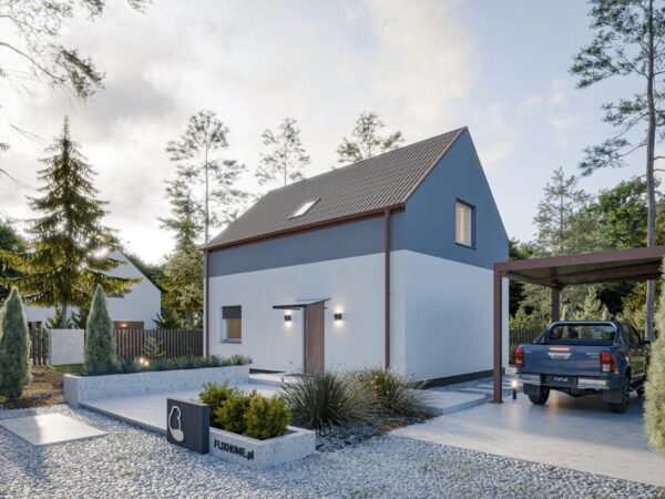 Dom prefabrykowany Piętrowy 95A - zdjęcie 1