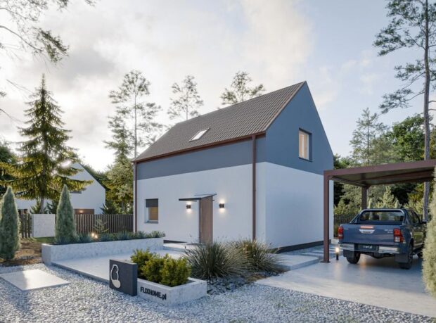 Dom prefabrykowany Piętrowy 95A - zdjęcie 1