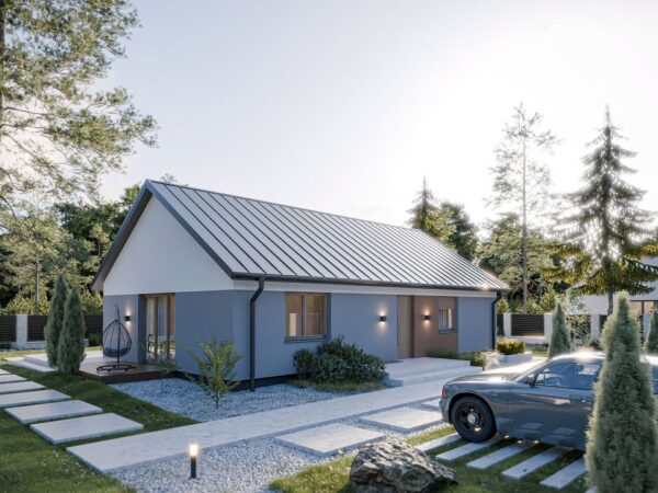 Dom prefabrykowany Parterowy 100D - zdjęcie 2