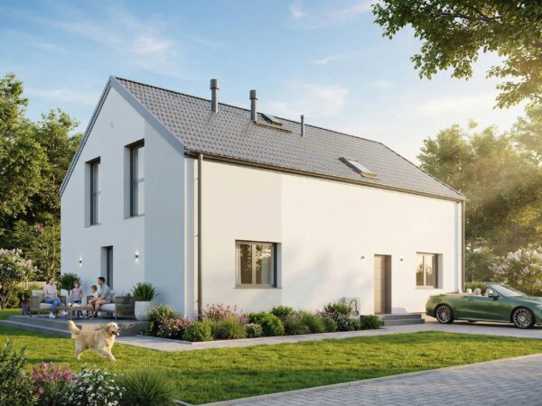 Dom prefabrykowany Stodoła 170B - gotowy dom - pow. 175,12m2 - zdjęcie 1