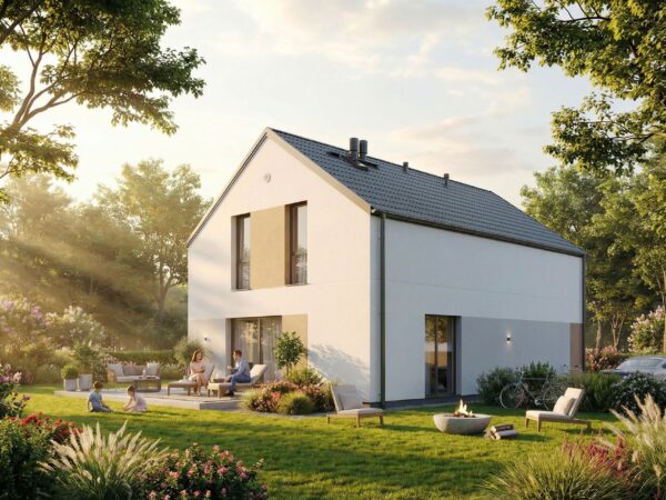 Dom prefabrykowany FastHome 130B - gotowy dom - pow. 131,14m2 - zdjęcie 2