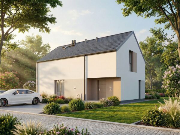 Dom prefabrykowany FastHome 130A - gotowy dom - pow. 131,73m2 - zdjęcie 1
