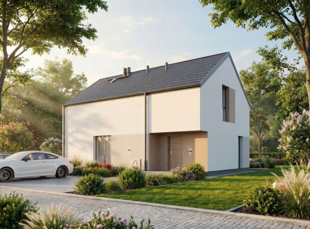 Dom prefabrykowany FastHome 130A - gotowy dom - pow. 131,73m2 - zdjęcie 1