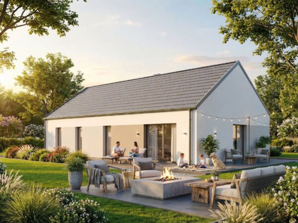 Dom prefabrykowany FastHome 120 - gotowy dom - pow. 120,04m2 - zdjęcie 2