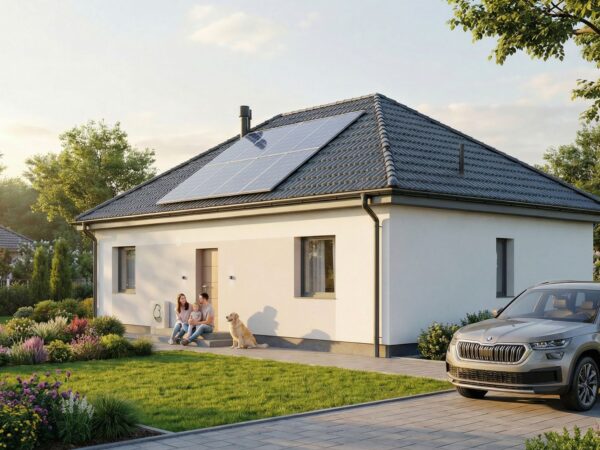 Dom prefabrykowany Parterowy 80A - gotowy dom - pow. 79,62m2 - zdjęcie 2