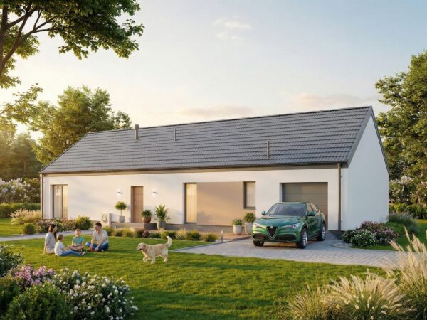 Dom prefabrykowany Parterowy 150B - gotowy dom - pow. 150,50m2 - zdjęcie 2