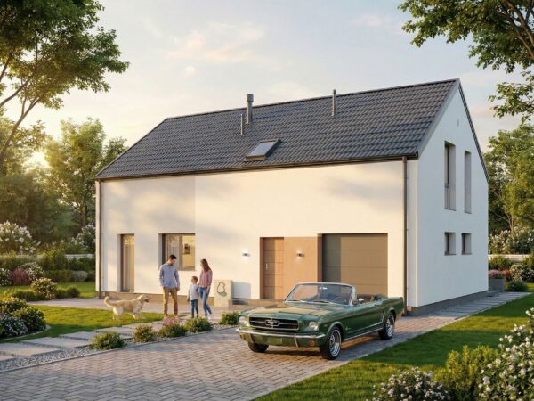 Dom prefabrykowany Stodoła 170A - gotowy dom - pow. 175,42m2 - zdjęcie 2